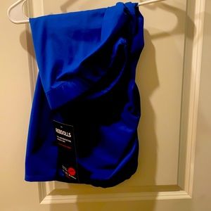 Brand new midi ruched side skirt